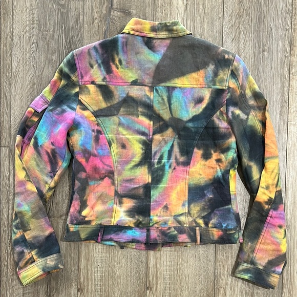 Like new - Javier SIMORRA Barcelona 100% Linen Bomber Jacket - Picture 9 of 13